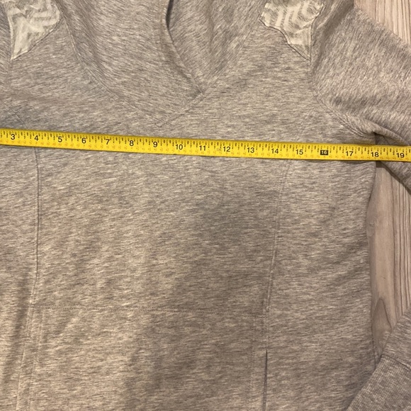 Lole Gali Hooded Fleece Sweatshirt Tunic size M - Picture 6 of 10